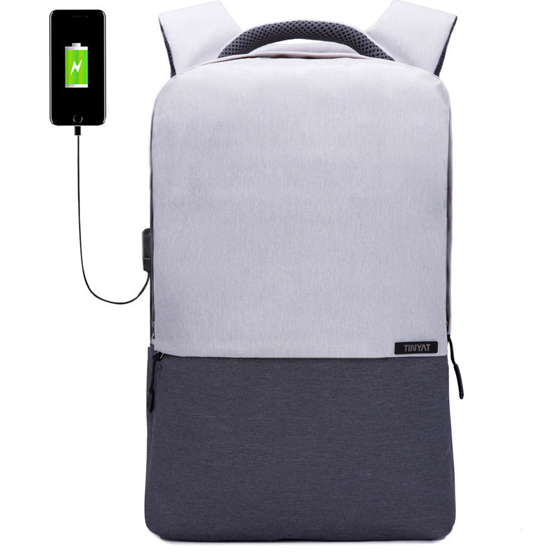 USB Charging Men's Outdoor Leisure Travel Backpack