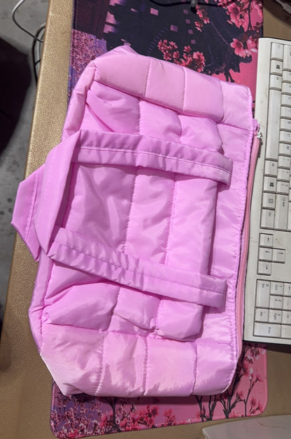 Women's Cotton Handbag Large Zipper Travel Essential