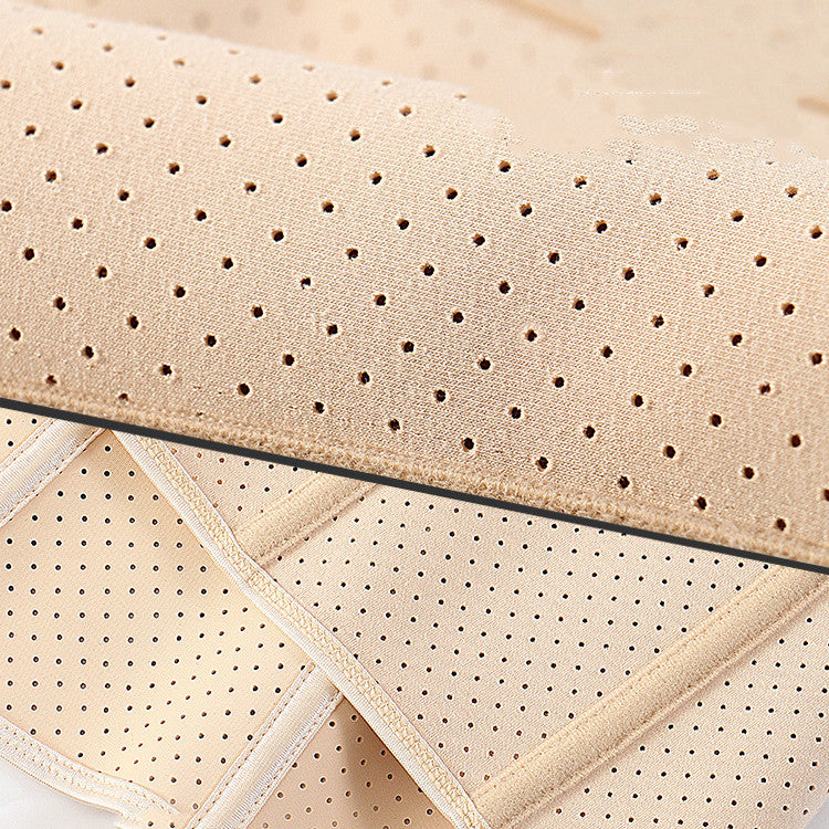 Breasted 9-bone Latex Sports Waistband