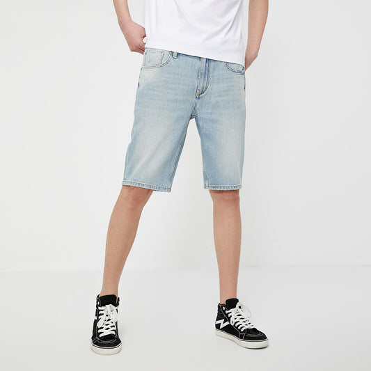 Men's denim shorts