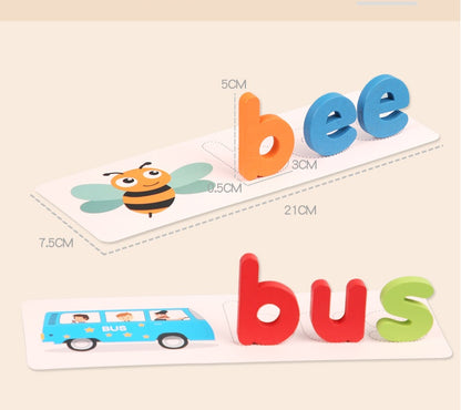 Alphabet recognition word spelling toys