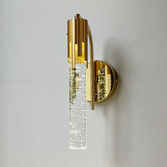 Simple Crystal Wall Lamp Living Room Wall Light Bulb