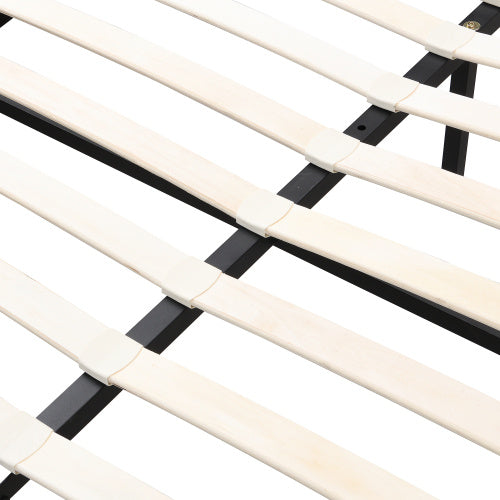 Upholstered Bed,Super King Size Bed-6ft180x200cm, Velvet Fabric, Double Bed, Large Storage Space,With Slats And Headboard,Without Mattress,Grey