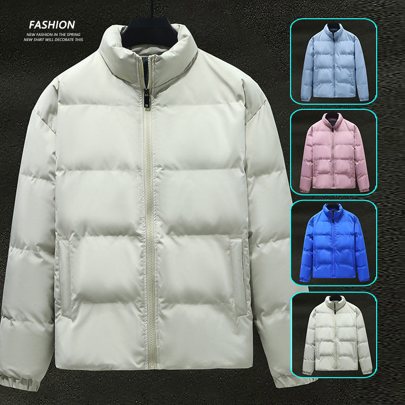 Couple Casual Loose Fashion Brand Cotton-padded Coat
