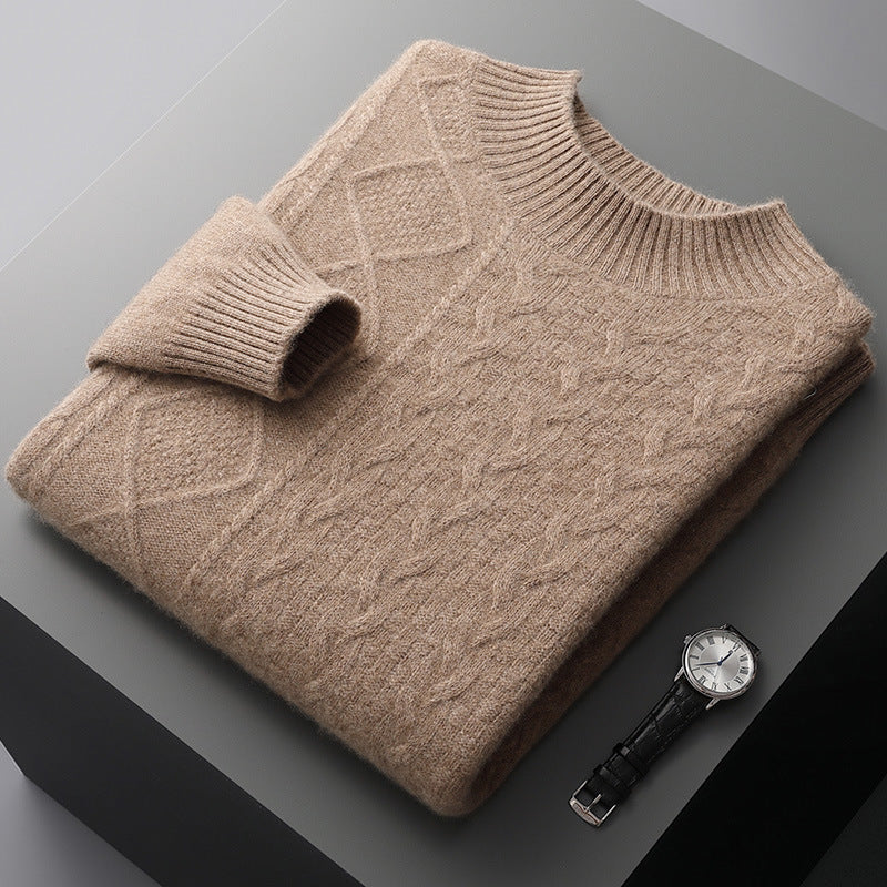 Pullover Wool Base Trendy Knitwear