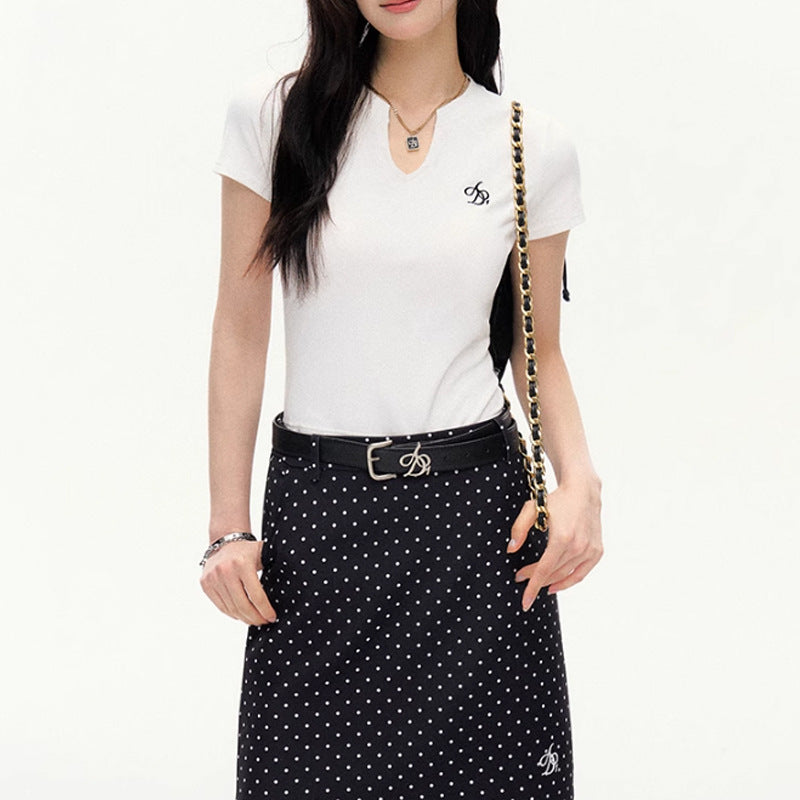 Summer Versatile Casual Short-sleeved Top Women