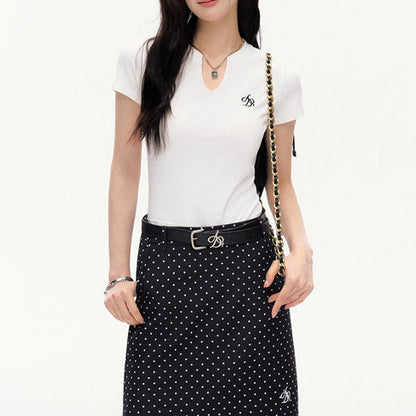 Summer Versatile Casual Short-sleeved Top Women