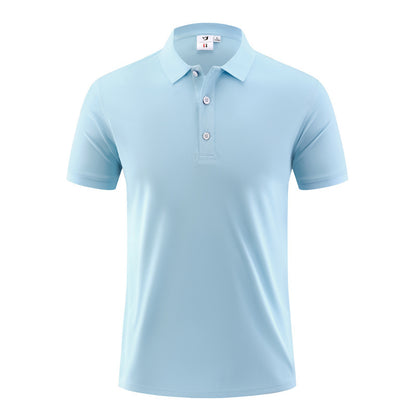 Lapel Half Sleeve Work Clothes