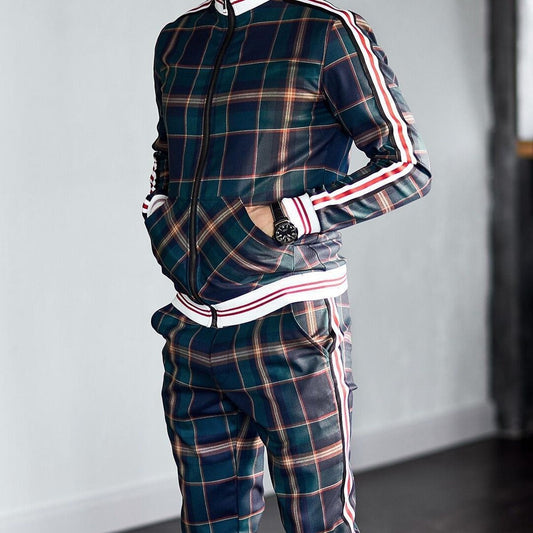 Tide Brand Plus Size Sportswear Two-piece Suit