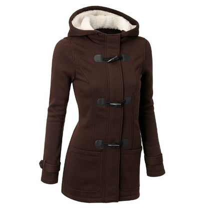 Hooded Jacket Sweater Cotton-padded Coat For Women