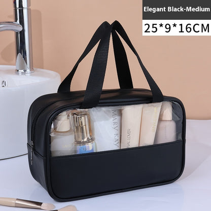 Large Capacity Cosmetic Bag Women's Transparent