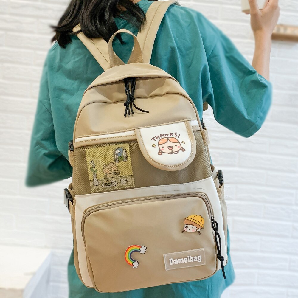 Forest schoolbag girl Korean Harajuku ulzzang