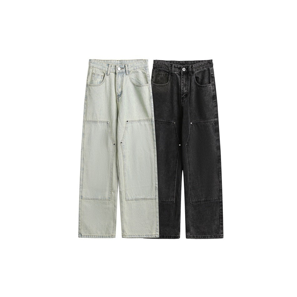 Fashion Personality American Retro Jeans Men