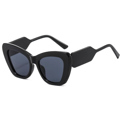 Plain Contrast Color European And American Sun Glasses