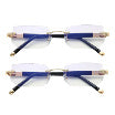 Frameless Older and Younger HD Reading Glasses
