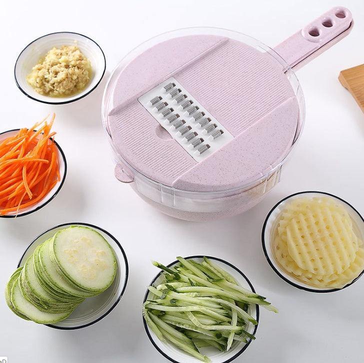 8 In 1 Mandoline Slicer Vegetable | Slicer Potato Peeler Carrot Onion Grater With Strainer | Vegetable Cutter Kitchen Accessories
