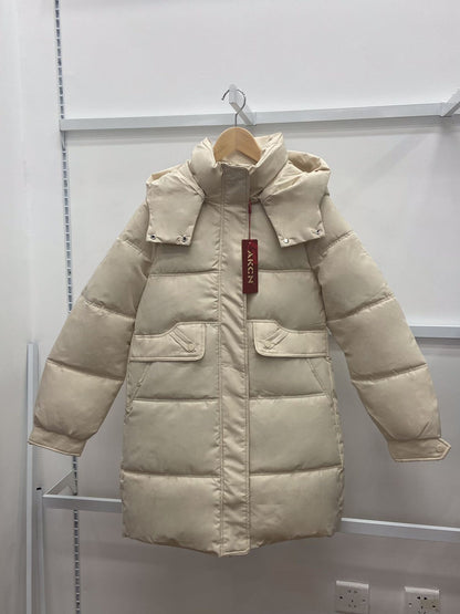 Women's Down Cotton-padded Jacket Mid-length Winter