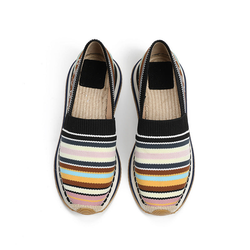 Womens Cotton And Linen Korean Casual Shoes