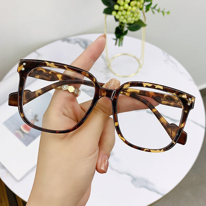 Fashion Literature And Art Tortoiseshell Frame Myopia Finished Glasses