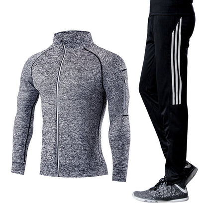 Men'S Fitness Suit Night Running Sportswear Two-Piece Suit