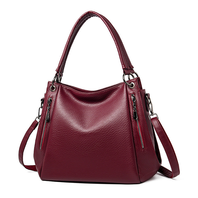 Soft Leather Handbag Women's Shoulder Bag