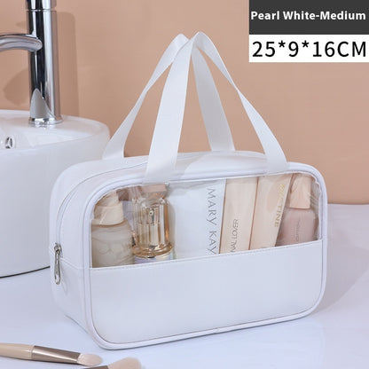 Large Capacity Cosmetic Bag Women's Transparent