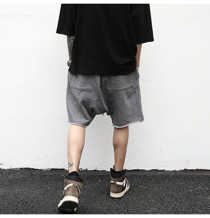 Terry Zippered Shorts