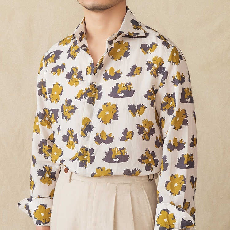 Spring And Summer Thin Draping Breathable Long Sleeves Shirt