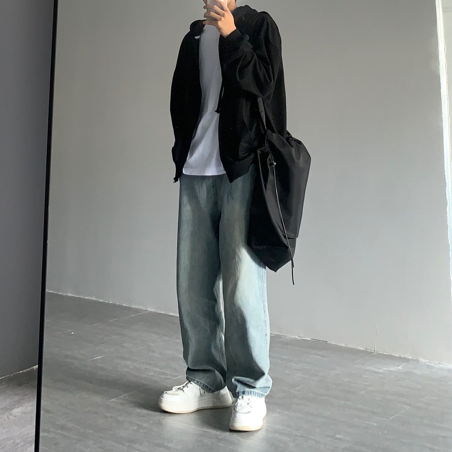 Wide-leg Jeans Men And Women