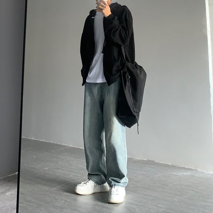 Wide-leg Jeans Men And Women