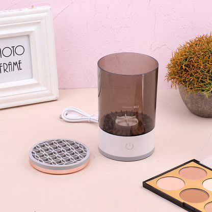 Women Eye Shadow Brush Cleaning Tool | Portable Electric Makeup Brush Cleaner Machine With USB Charging Automatic Cosmetic Brush