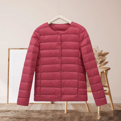 Short Autumn And Winter Lightweight Cotton-padded Jacket Women