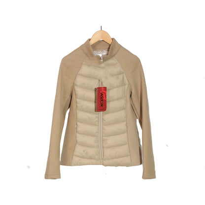 Plus Size Open Button Lightweight Down Coat