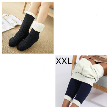 Socks Children Plush Floor Socks Home Slippers