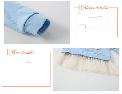 Small And Medium-sized Children's Clothing Cotton Skirt