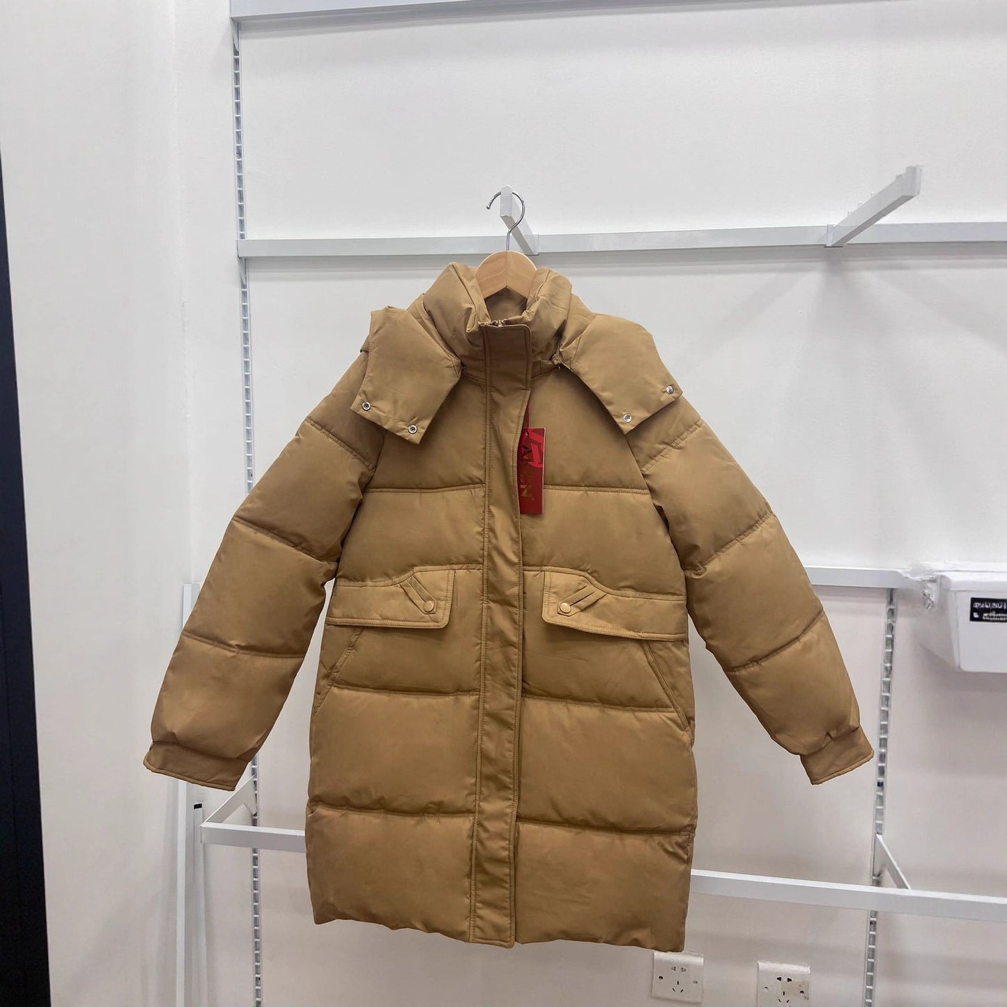 Women's Down Cotton-padded Jacket Mid-length Winter