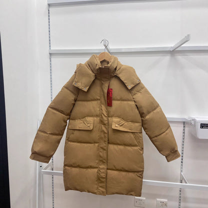 Women's Down Cotton-padded Jacket Mid-length Winter