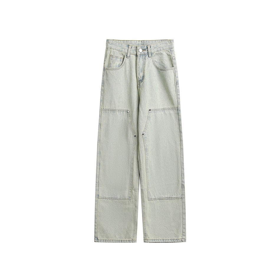 Fashion Personality American Retro Jeans Men