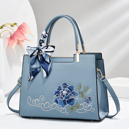 Large Capacity Embroidered Women Bag