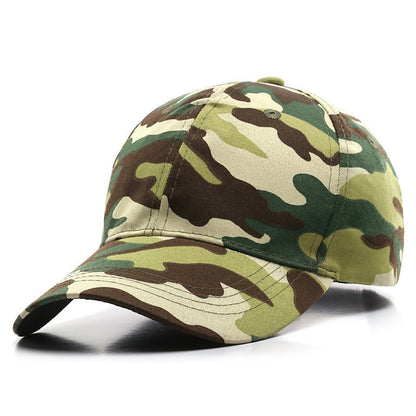 Sports Camouflage Cap Cotton Camouflage Sunscreen For Men And Women