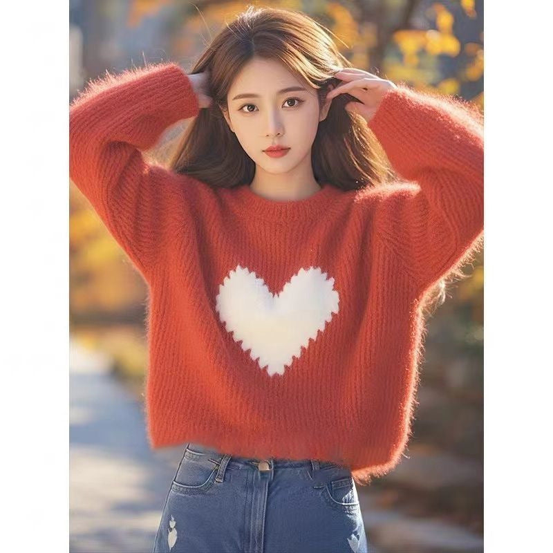 Thick Loose Long Sleeves Knitwear