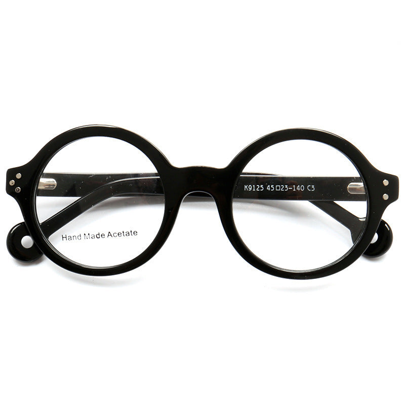 Fashion Personality Wood Stripe Glasses Frame