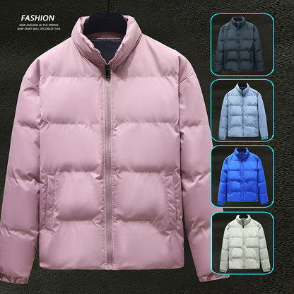 Couple Casual Loose Fashion Brand Cotton-padded Coat
