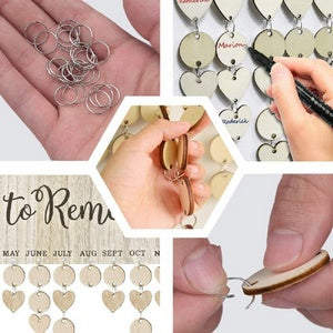 Home Wooden DIY Calendar Board