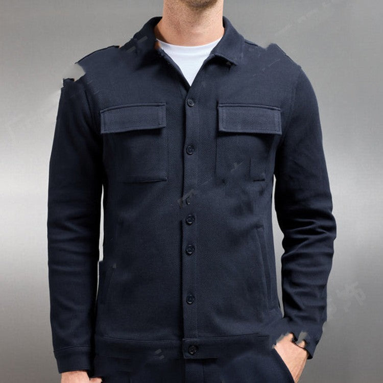 Solid Color Casual Fashion Jacket