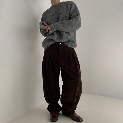 Knitwear Men's Trendy Lazy Pullover Sweater