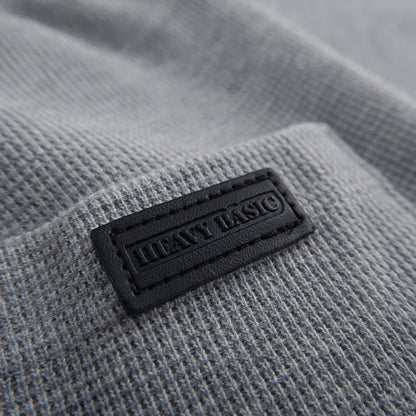 Knitted Long-staple Cotton Yarn Waffle Sweatpants