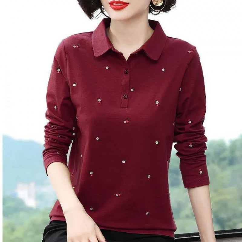 Women's Fashion Personality Polo Top