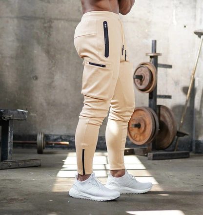 Sports pants men's hanging towel running training pants