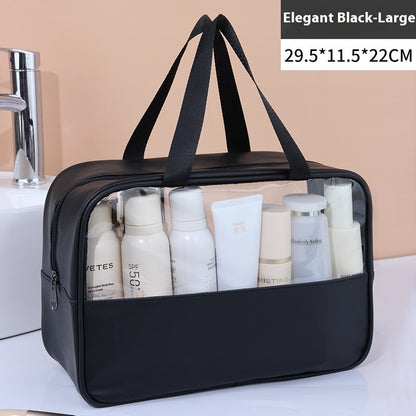 Large Capacity Cosmetic Bag Women's Transparent